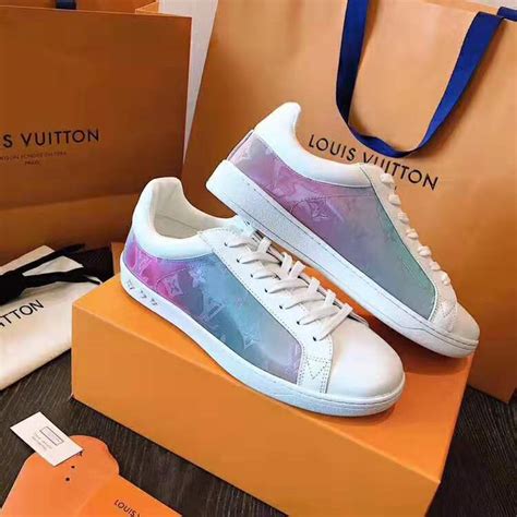 louis vuitton luxembourg sneaker iridescent